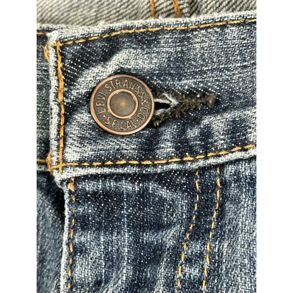Y2K Levi's‎ 514 Denim Medium Wash Slim Straight Fit Men's Size 38X30